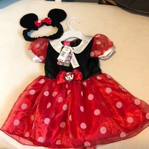 Minnie Mouse Costume - 6/9months